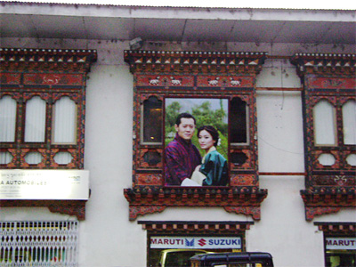 King & Queen of Bhutan