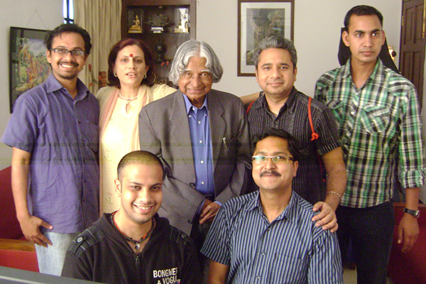 AAKAAR FILMS team with the former President of India Dr. A.P.J. Abdul Kalam